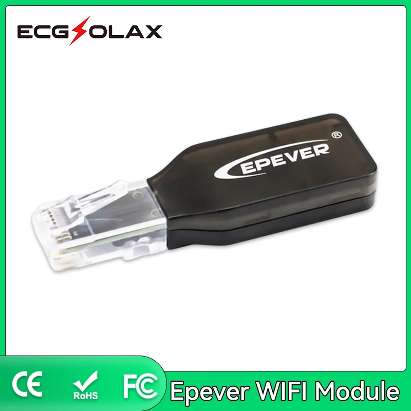 

EPEVER WiFi 2.4G RJ45 D WIFI Serial Server RS485 to WIFI Support APP For Tracer AN Solar charge Controller