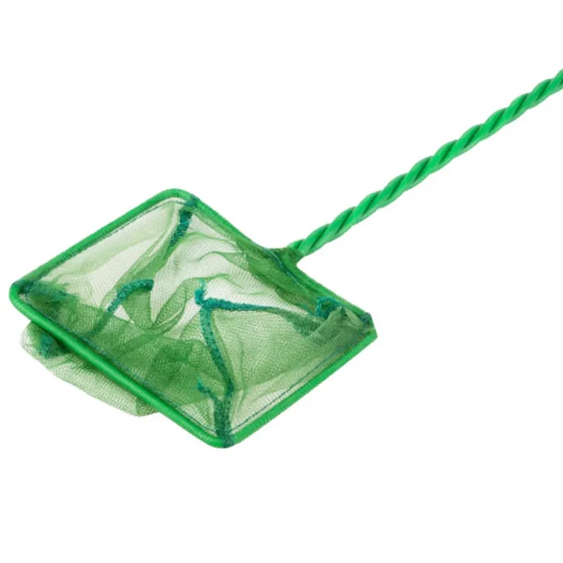 Title 4, Portable Fish Net Long Handle Square Fish Tank ...