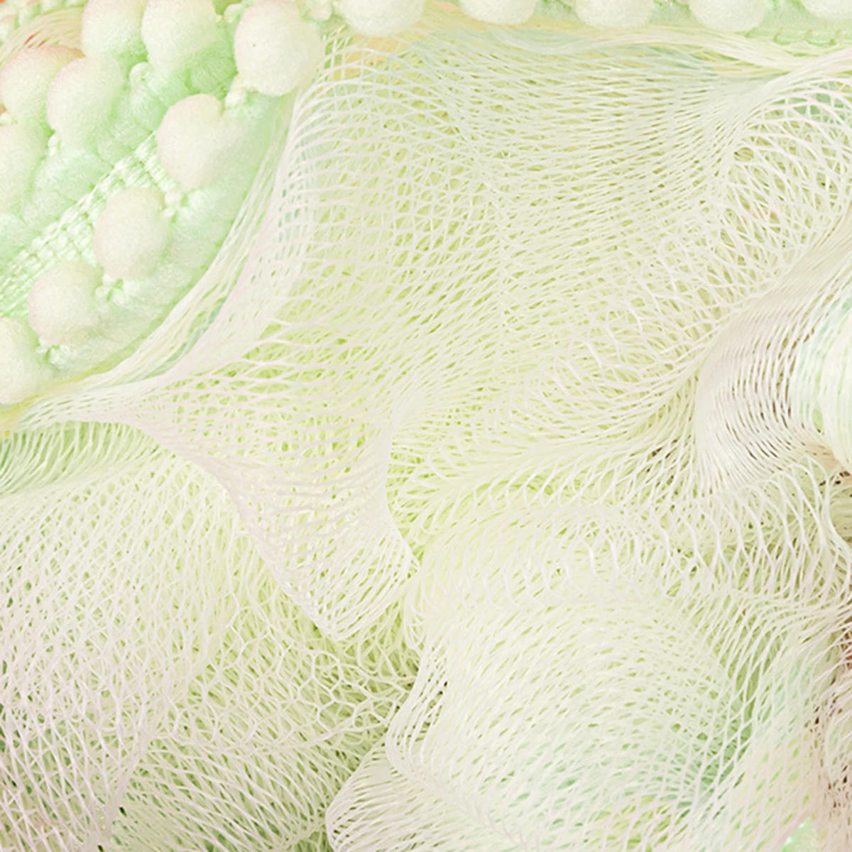 1pc-pearl shower ball lace scrub back scrub bath flower soft bubble bath bath towel bath wipe