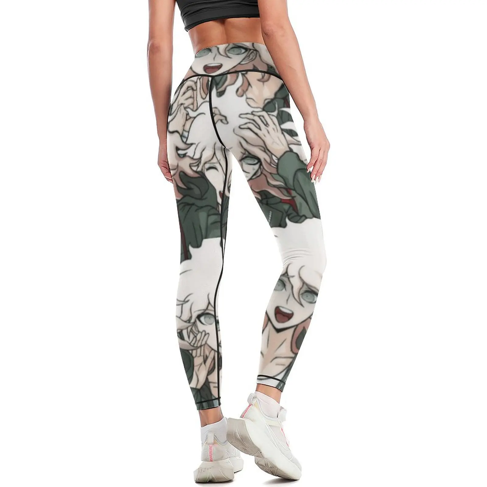 Nagito Komaeda Leggings Fitness's gym clothes Sports female Leginsy push up sport legging Womens Leggings