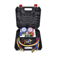 The refrigerant AC level gauge kit is packaged in a cardboard box and features a large knob that is easy to grip 1