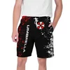 Hot Horror Game Resident Evil Beach Shorts 3d Print Beachwear Swim Trunks Hip hop Men Swimsuit Surf Board Short Sports Pants 3