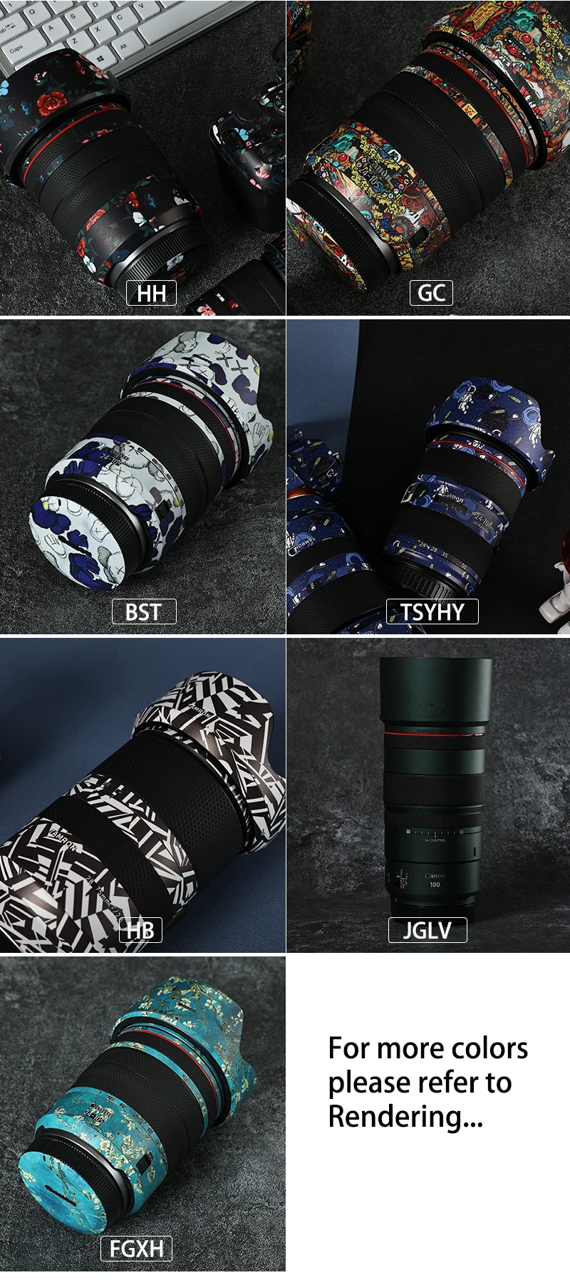 sony fe 200-600mm F5.6-6.3 câmera anti-scrach adesivo
