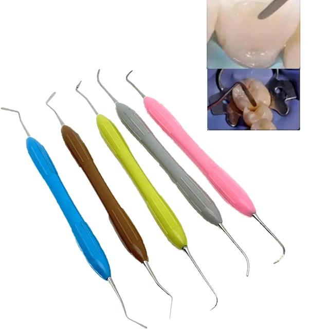 Dental Tool Resin Spatulas Composite Instruments Silicone Resins Filler Dentist Aesthetic Restoration Dental Material