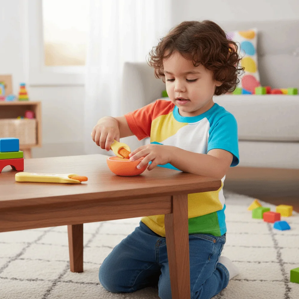 Food Feeding Fruit Pudding Set Feeding Toy Simulation Role Play Watermelon Pudding Toy Grapefruit Kiwi fruit Play House Toys