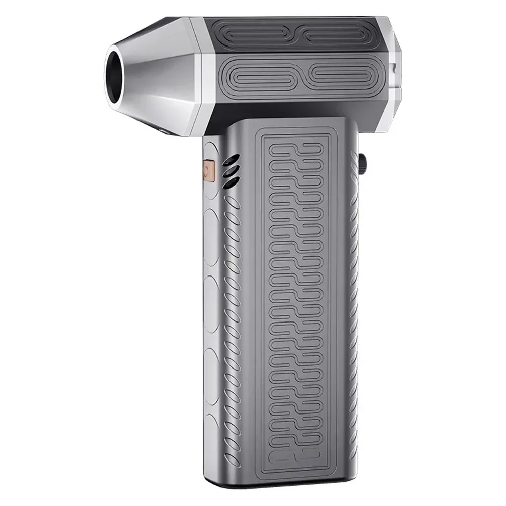 130000 RPM Brushless Mini Air Blower Electric Air Duster Turbo Violent Blower Rechargeable With Light Car Cleaning Accessories