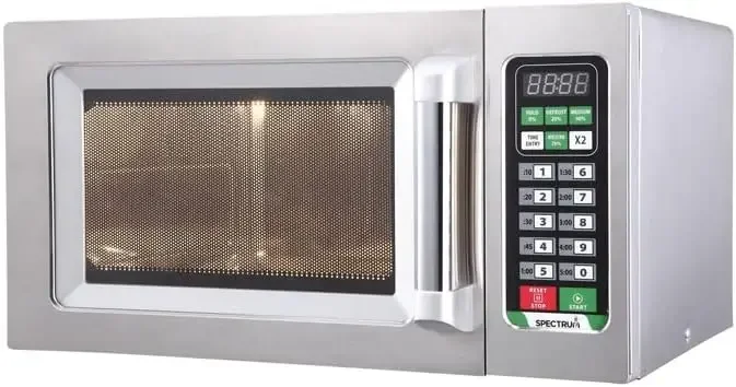 EMW-1000ST Commercial-Grade Microwave Oven, .9 Cubic Feet, Silver 2