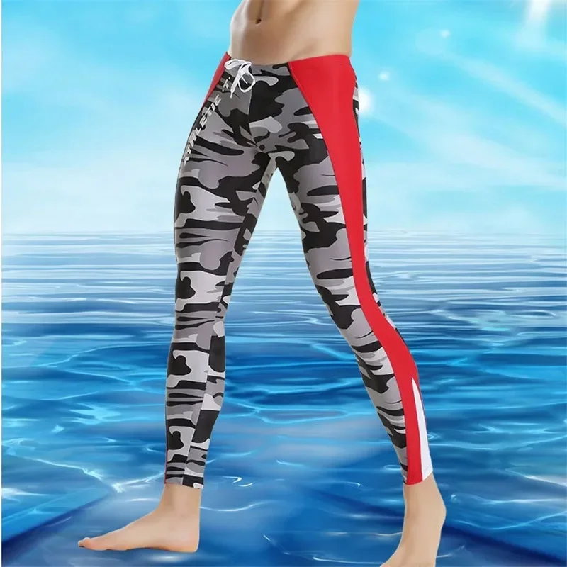 Sports Leggings, Compression Pants Mens Running Tights Sports Trousers Compression Camouflage Leggings Athletic Pants Man Workout Leggings Jogger Pants