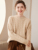 Aliselect 100% Pure Cashmere Knitwear Women Knitted Sweater O-Neck Long Sleeve Pullover Autumn Winter Clothing Jumper Top #3