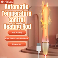 USB Automatische Temperatur Control Heizstab für Männlicher Masturbator Heizstab Erwachsene Sex Spielzeug Zubehör Heizung Paar Sexuelle 1