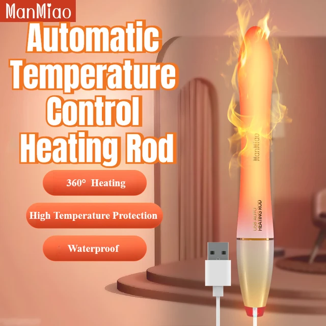 USB Automatische Temperatur Control Heizstab für Männlicher Masturbator Heizstab Erwachsene Sex Spielzeug Zubehör Heizung Paar Sexuelle 1
