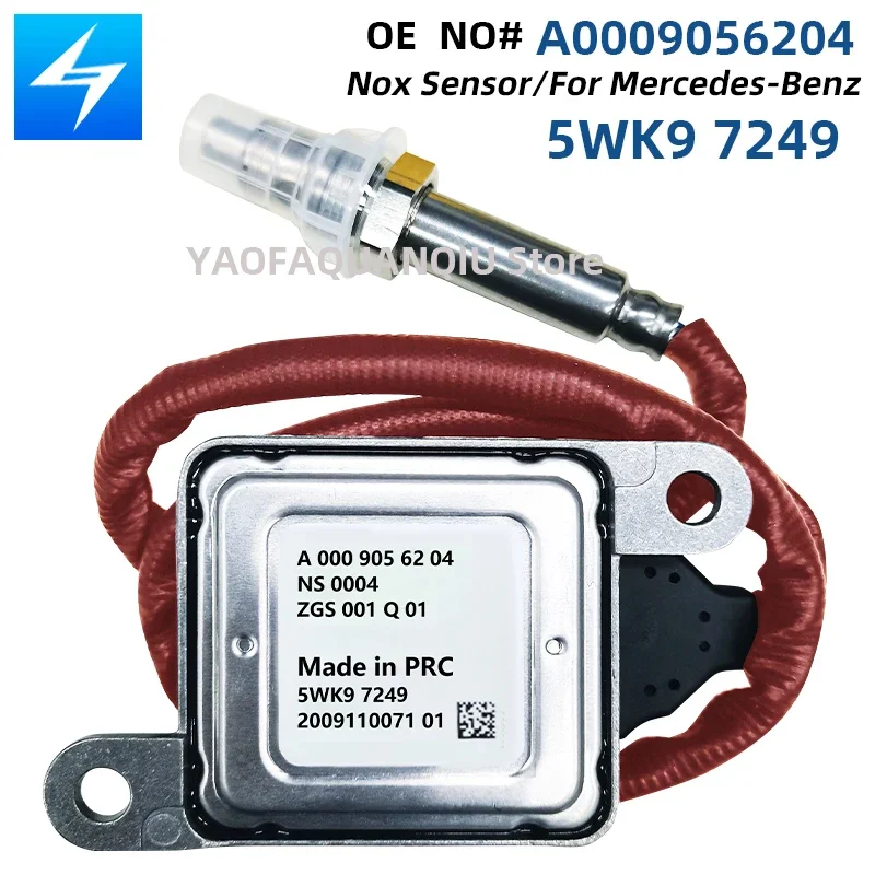 

5WK97249 A0009056204 0009056204 A0009052310 Nitrogen Oxide Nox Sensor For Mercedes-Benz W166 W172 W205 W221 W212 C300 ML350