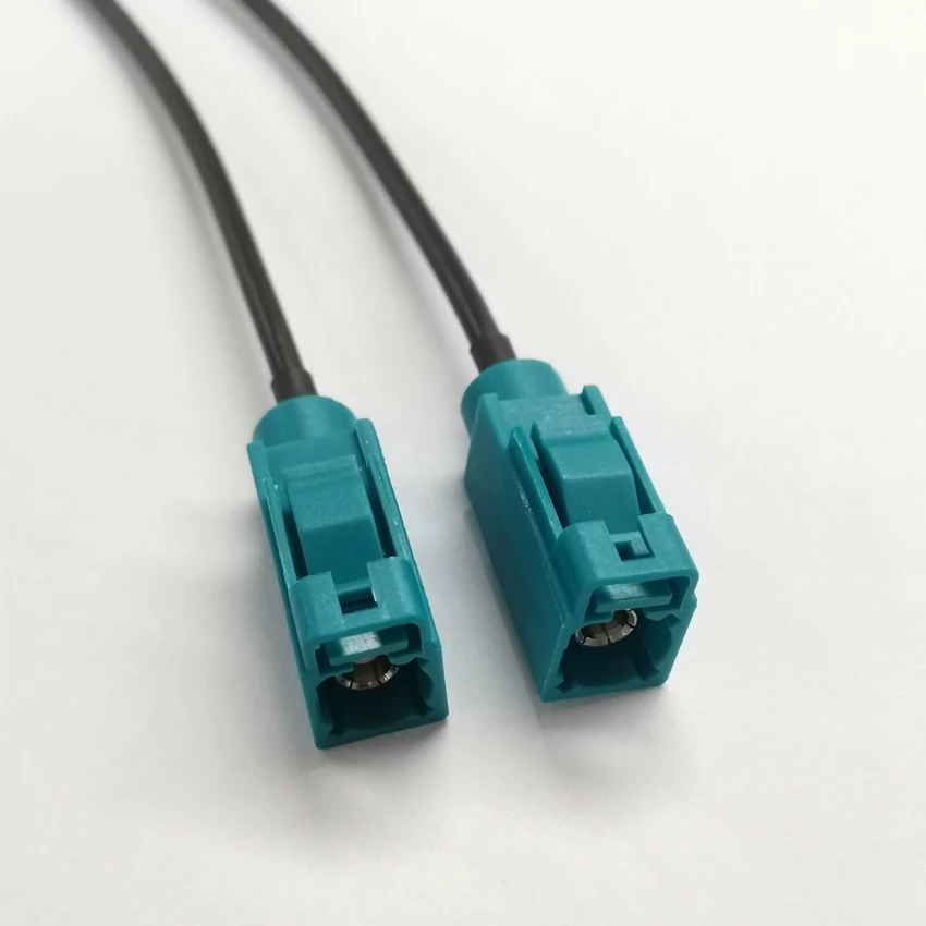 5PCS/Lot Fakra Z Female to FakraZ Connector RF Extension Pigtail Cable