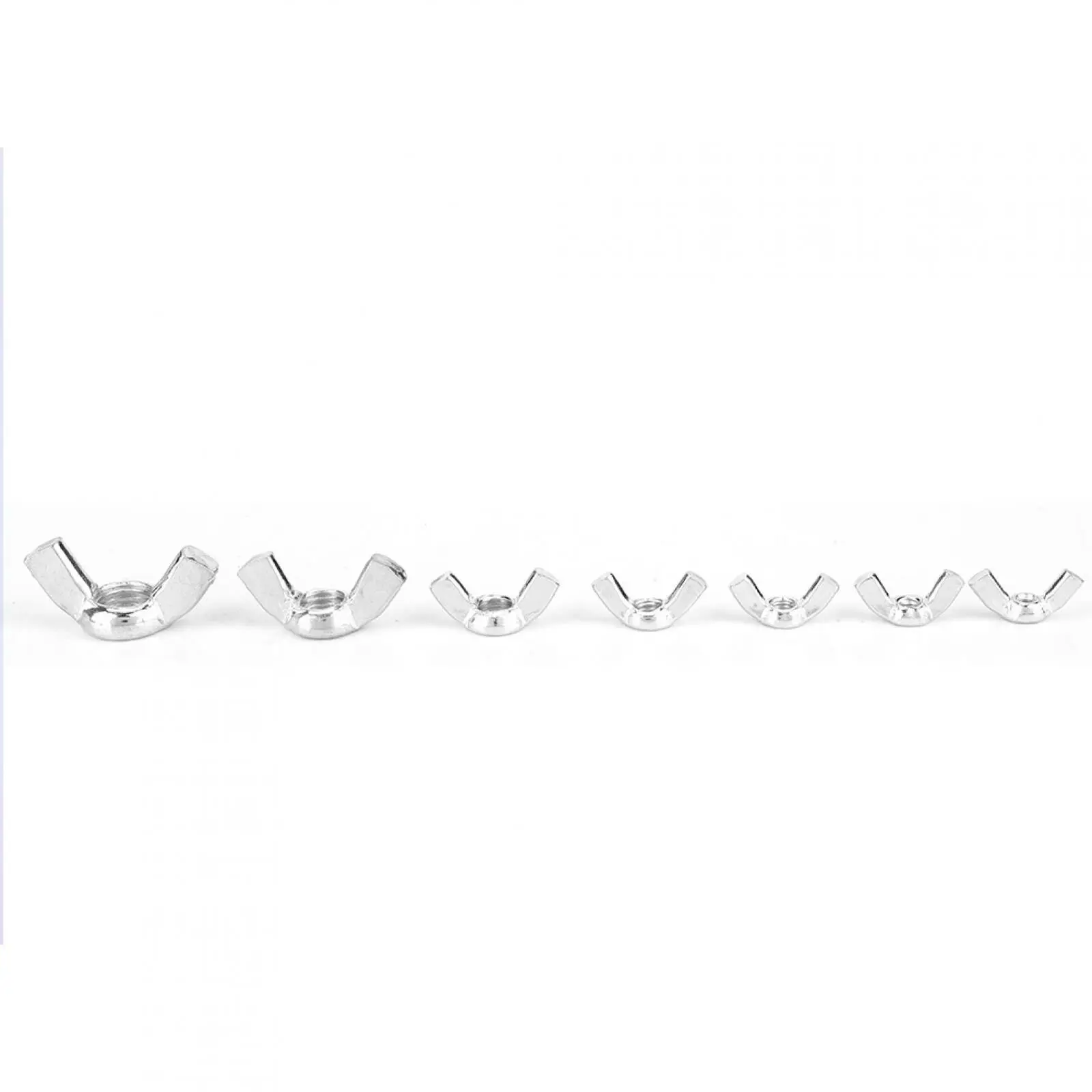 100PCS Wing Nut Assortment Butterfly Nut Industry Hardware Metric M3 to M12