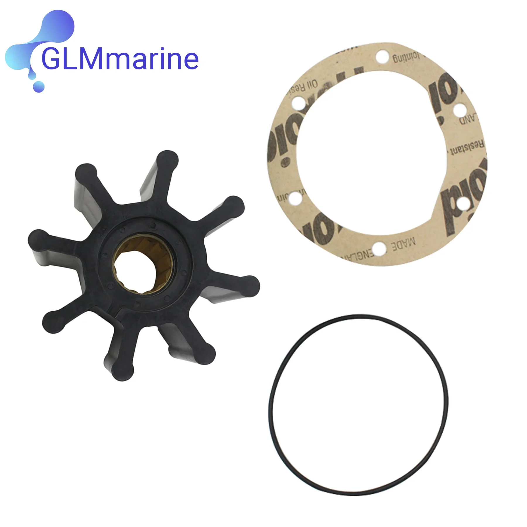 3841697 Impeller Kit 875593 For Volvo Penta D4 - 225 260 300 D5 D7 MD 31 41 42 Engine Water Pump 877061 801277 825941 21951356