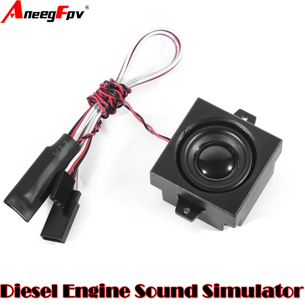 Câblage du module sonore moteur diesel RC avec haut-parleur 5W