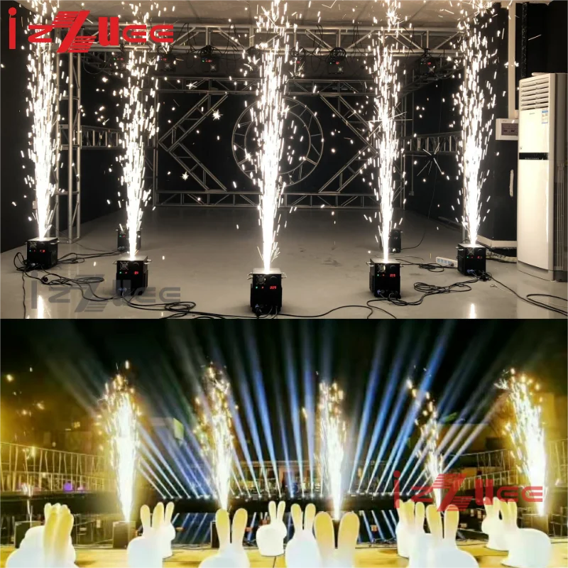 Titanium Powder Cold Sparkler Machine 200g