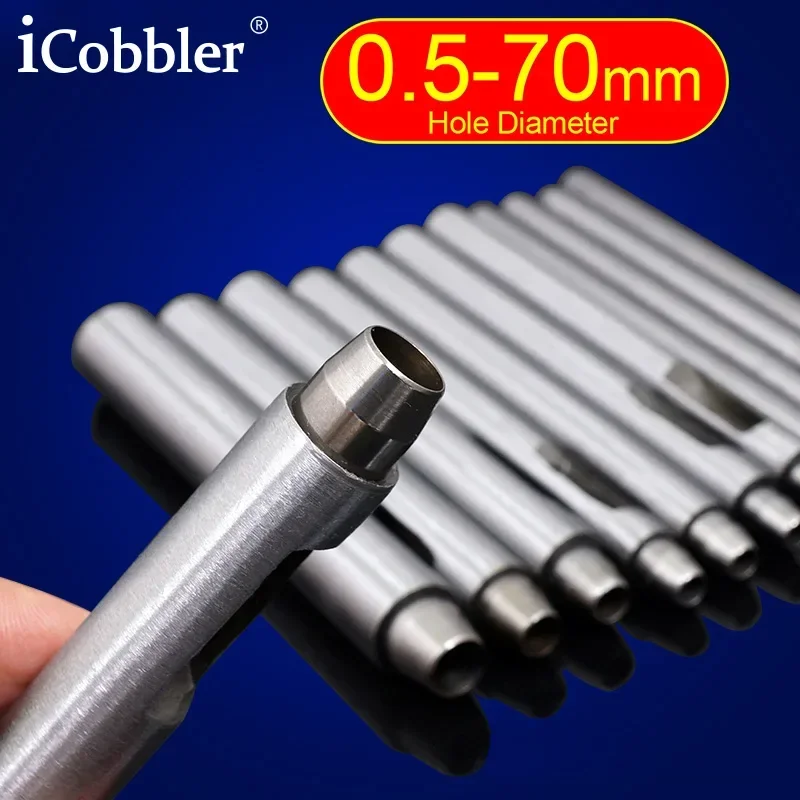 Leather Hole Puncher Round Hole Punch Set