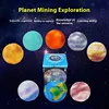 Archaeological Excavation Table Games DIY Handmade Moon Planet Digging Gemstones Puzzle Board Games Puzzle Toys Gift for Kids 2