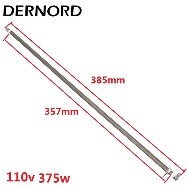 DERNORD 110V Air Heating Element with Round Metal Sheet Electric Oven