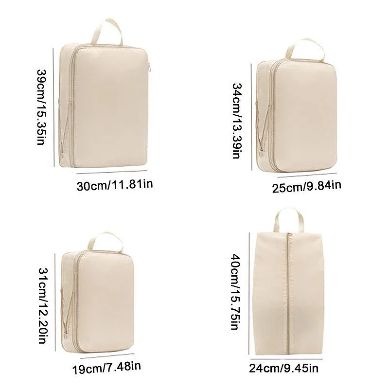 4-Piece Compression Packing Cubes 4