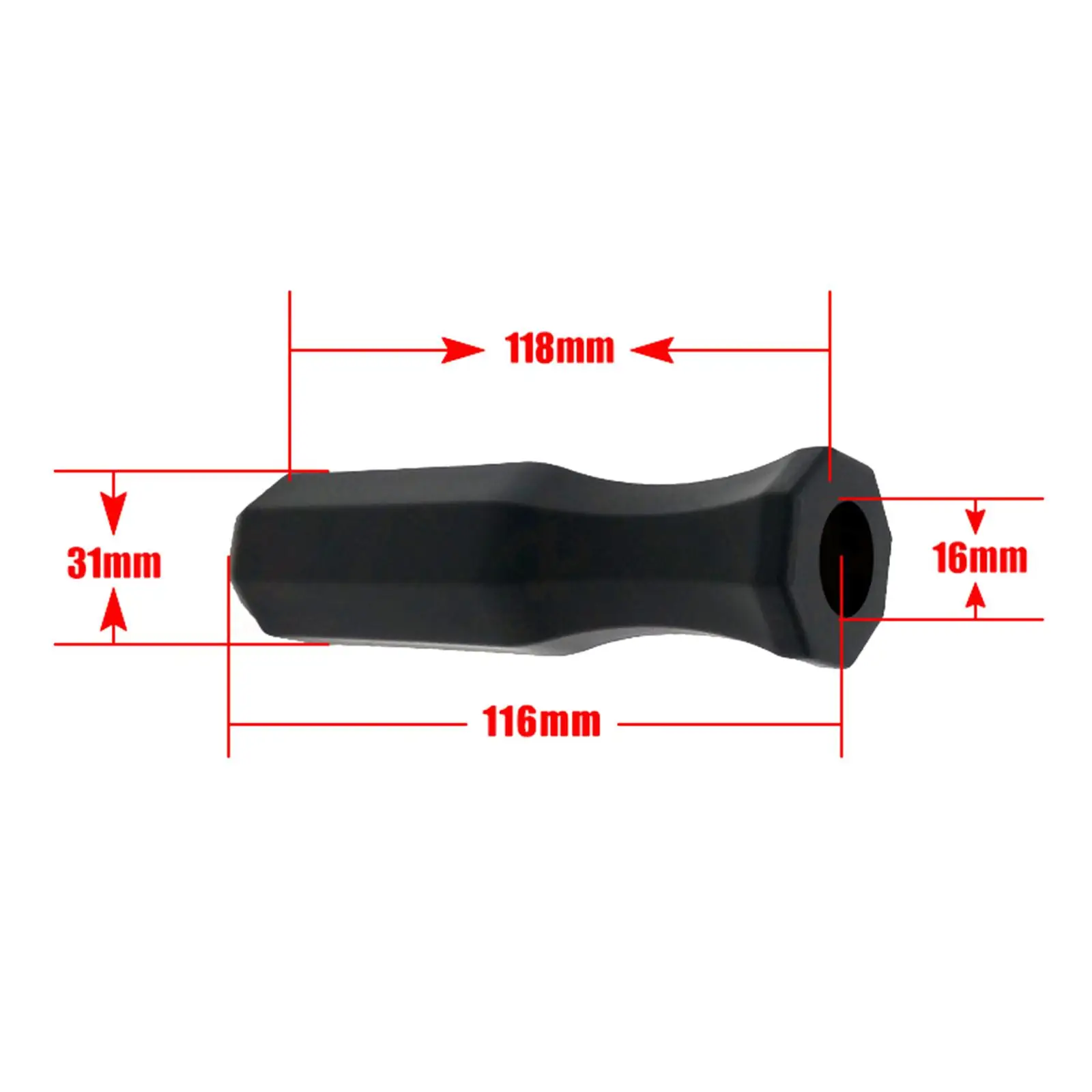 10x Foosball Handle Grips for Standard Foosball Tables Octagonal