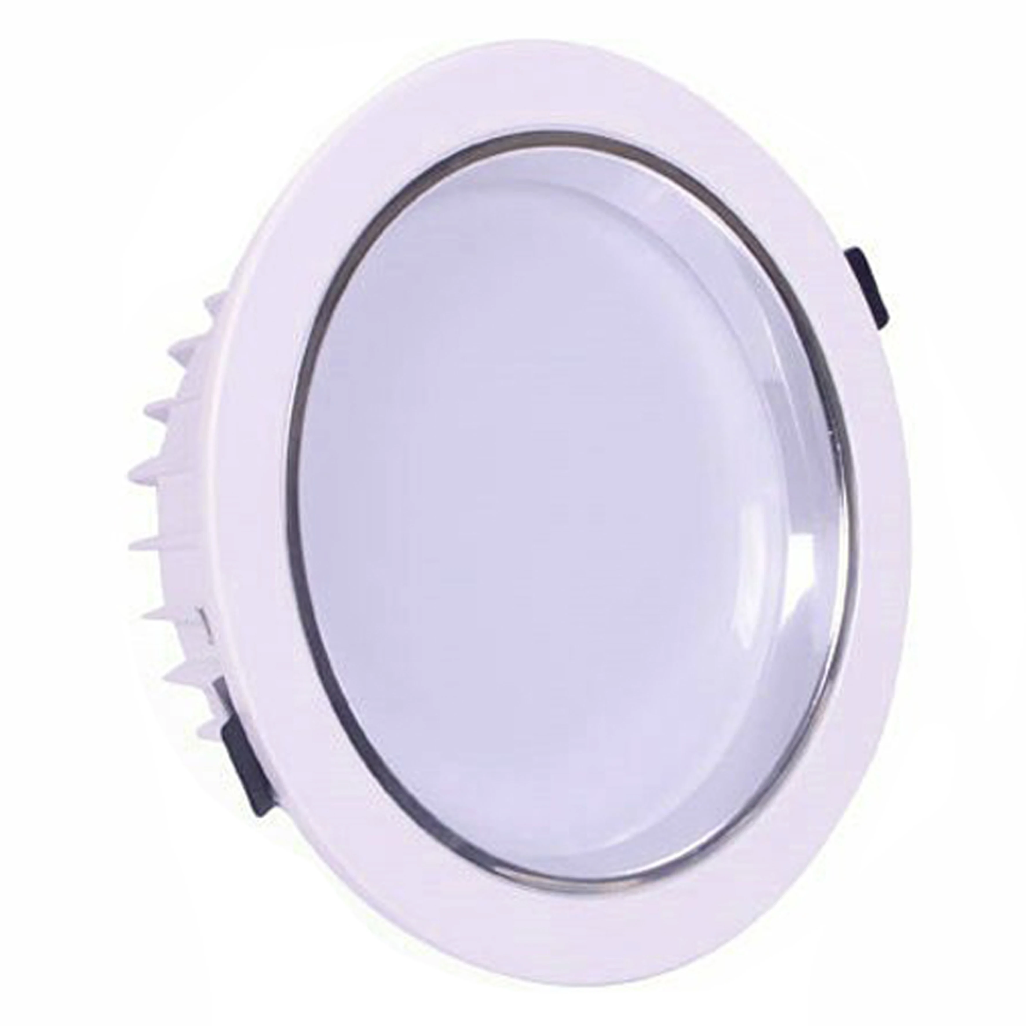 Luz LED descendente de 50 piezas, 30W, regulable, COB, foco de techo empotrado, Bombilla impermeable IP68, 3 años de garantía