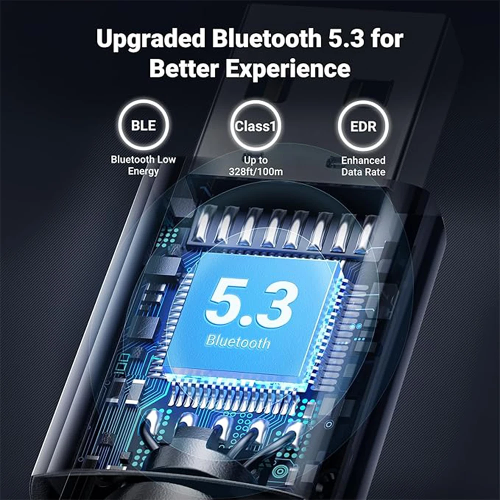 WiFi 6 AX900 BT5.3 USB WiFi 어댑터 2.4G/5GHz WiFi 동글 드라이브 프리 USB (PC 노트북 Win10/11용)