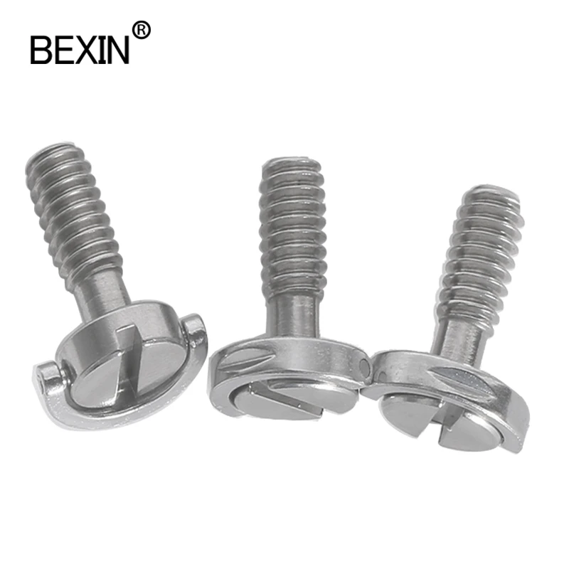 1/4 나사 카메라 릴리스 나사 접이식 d 링 삼각대 플레이트 나사 카메라 마운트 어댑터 카메라 퀵 릴리스 플레이트 용 긴 나사