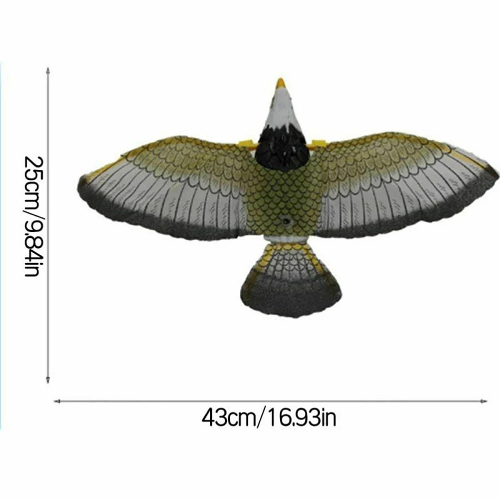Bird Repellent Hanging Eagle Hawk Scarer Deterrent Repellent Hunting Garden Decoy Repellent Pest Protection Plants Garden Decor - 4