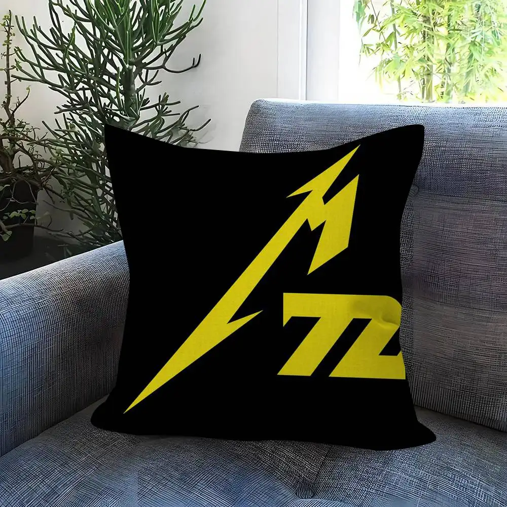 Kissen Anime-Kissen Sofabett Kopfkissenbezug Kissenbezug Fashion Band M-MetallicaS Album – Detail 15