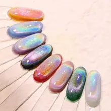 

8ML New Aurora Get New Color Varnish Soak-off UV Colorful Universal UV Glossy Aurora Colorful Eye Cat Soak-off Nail Gel Gel L8R8