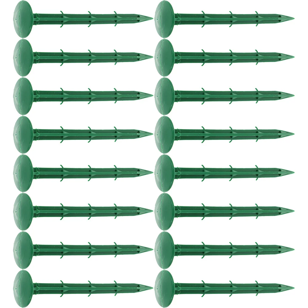 

150 Pcs Orchard Greenhouse Nails Plastic Garden Stake Stakes For Plants Ground Lawn Landscape Pegs Tent