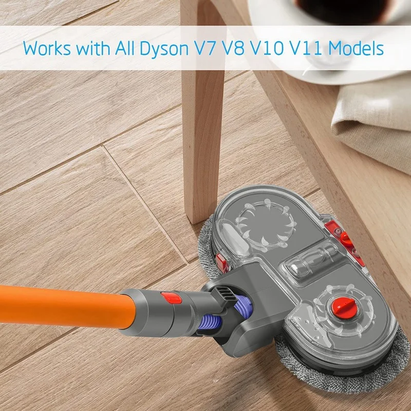 다이슨 V7 V8 V10 V11 진공 청소기용 전기 걸레 헤드 부착물, 분리형 물 탱크 걸레 헤드 걸레 패드 포함, 프로모션