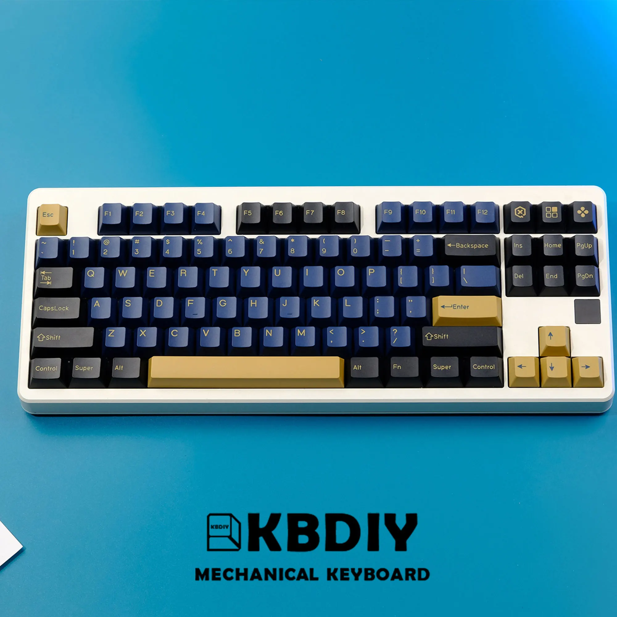 Mecânico, PBT Double Shot Cereja, Perfis ISO
