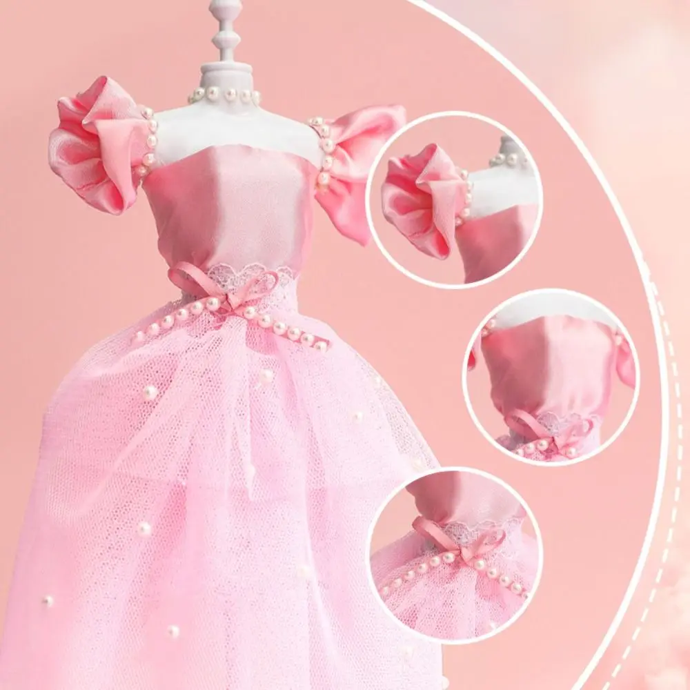Skirt DIY Doll's Clothes Kit Wear Handmade Princess Toy Outfit Kit Cute Fashion Design Doll's Dress Material Doll Accessories