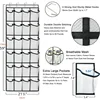 12/24 Pocket Shoes Organizer Rack Hanging Bag Wall Mounted Shoe Holder Hanging Over the Door Behind Closet Organizer Storage Bag 6