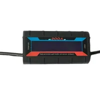 ABS Watt mètre réutilisable professionnel 200A panneau solaire électrique numérique écran LCD analyseur de puissance voltmètre rétro-éclairage RC 5