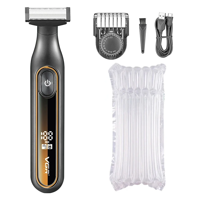 مجموعة ماكينة حلاقة كهربائية للوجه والجسم للرجال م...