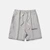 FOG Double Line Essential Shorts Pure Cotton Drawstring American High Street Tide Brand Men Women Casual Loose Five-point Pants 3