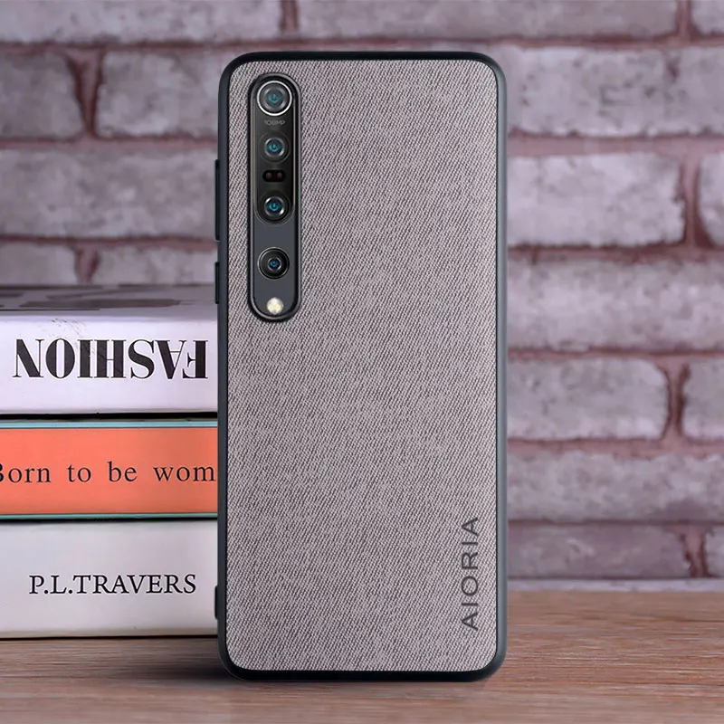 Textile Soft-Touch Case with Durable TPU & Hard PC Construction