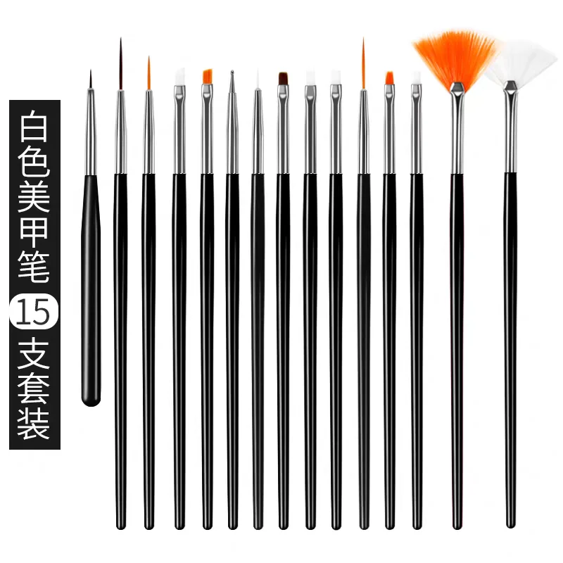 BJD Doll Accessories, Daily Makeup and Touch Up Accessories, Nail Brush Set, Wire Drawing Brush, Gradient Painting Tool, 4-Color