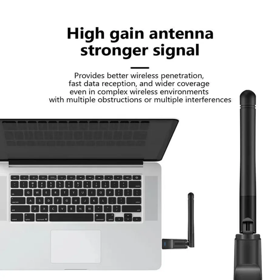 WiFi Adapter 150Mbps Mini USB Wireless Network Card 150M LAN Wi-Fi Receiver Dongle Antenna 2.4G 802.11b/g/n Ethernet For YIGETOHDE