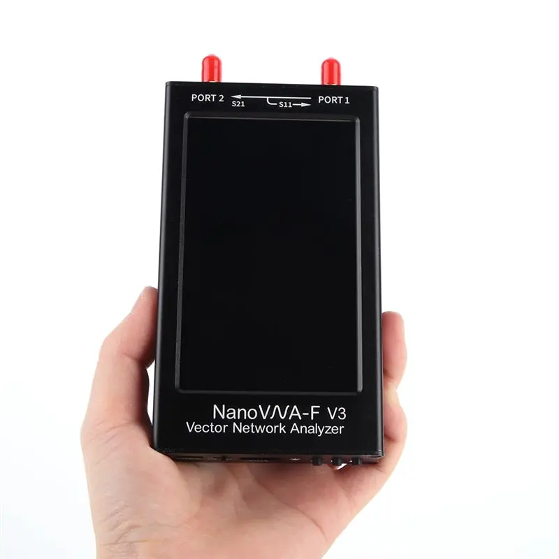 Nanovna-F V3 도구 1Mhz-6Ghz VNA 분석기 801 스캔 포인트 VHF UHF SHF 안테나 분석기
