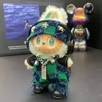 For 17cm Labubu Clothing Set Trendy Fashionable Star Hat Contrasting Color Design 3.0 Labubu Clothes outfit Doll Accessories 1