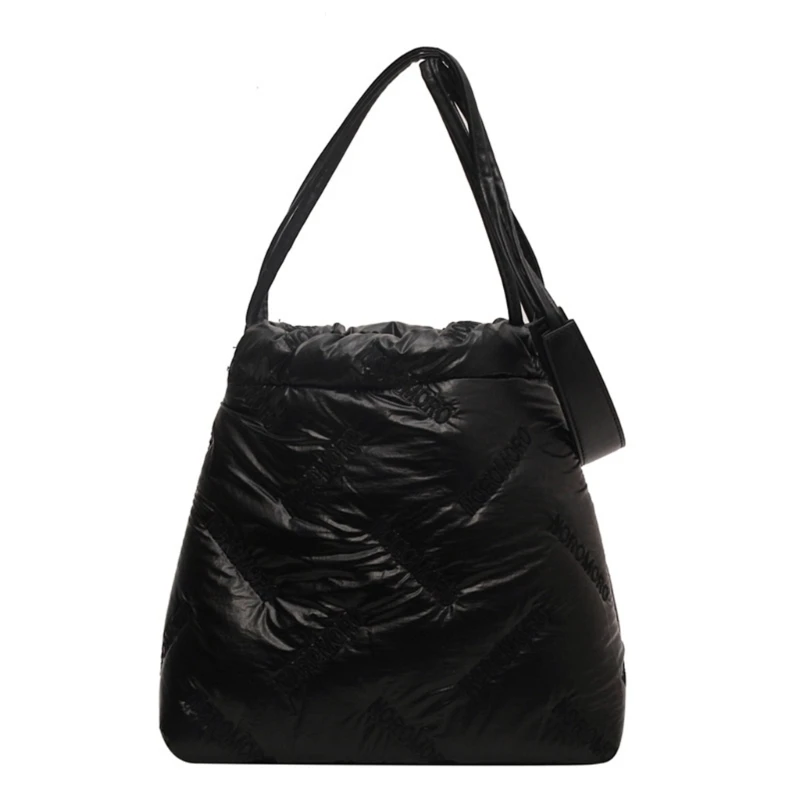 

Soft Shoulder Bag for Women Casual & Fashionable Drawstring Crossbody Bag with Unique Pleated Design for Girls Women 517D