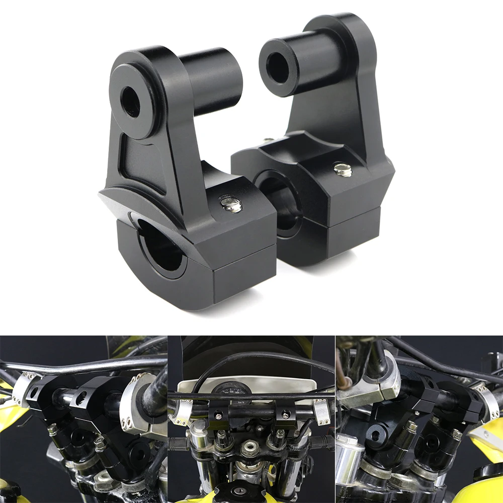 25.4mm Motorcycle Handlebar Risers Mount Clamp Fit For Triumph Thruxton