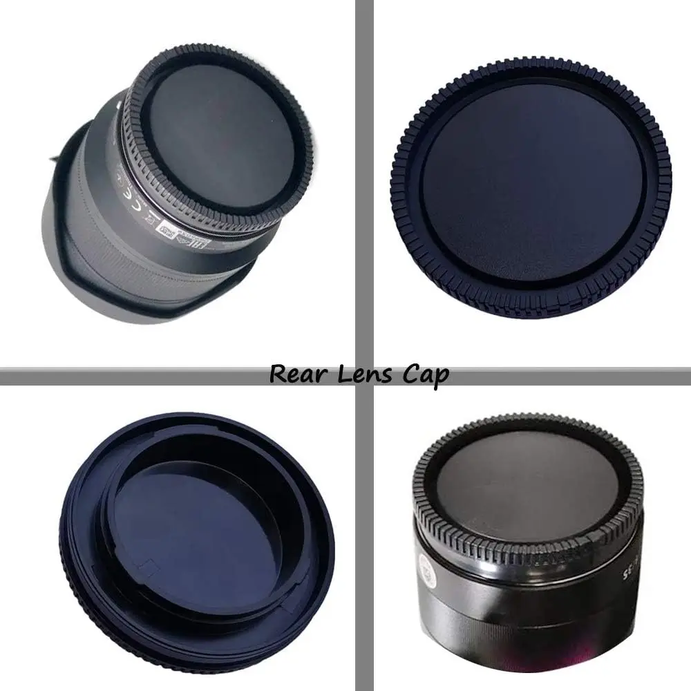E Mount Camera Body & Rear Lens Cap