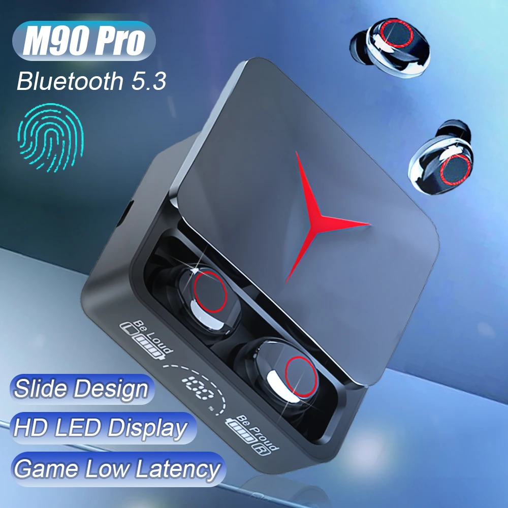 Wireless Earphones Bluetooth TWS LED Display Headset Waterproof