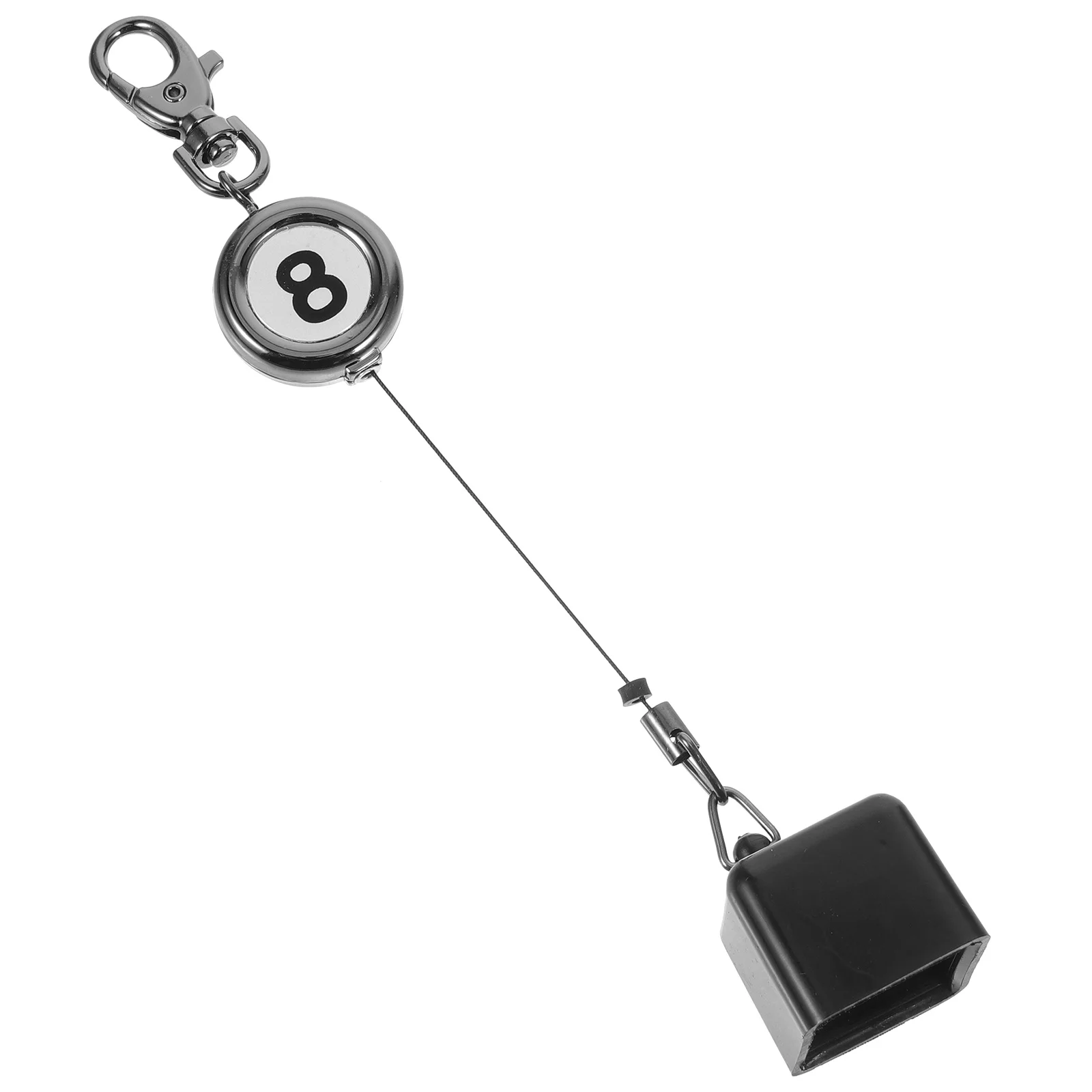 

Snooker Pool Chalk Tip Cue Chalk Holder Billiard Accessory Protective Cover for Key Rings Chalk